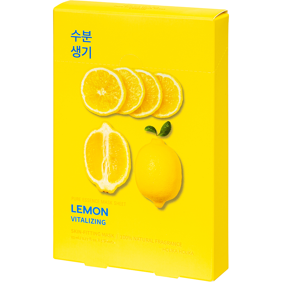 Pure Essence Mask Sheet Pack Lemon, Holika Holika Ansiktsmask