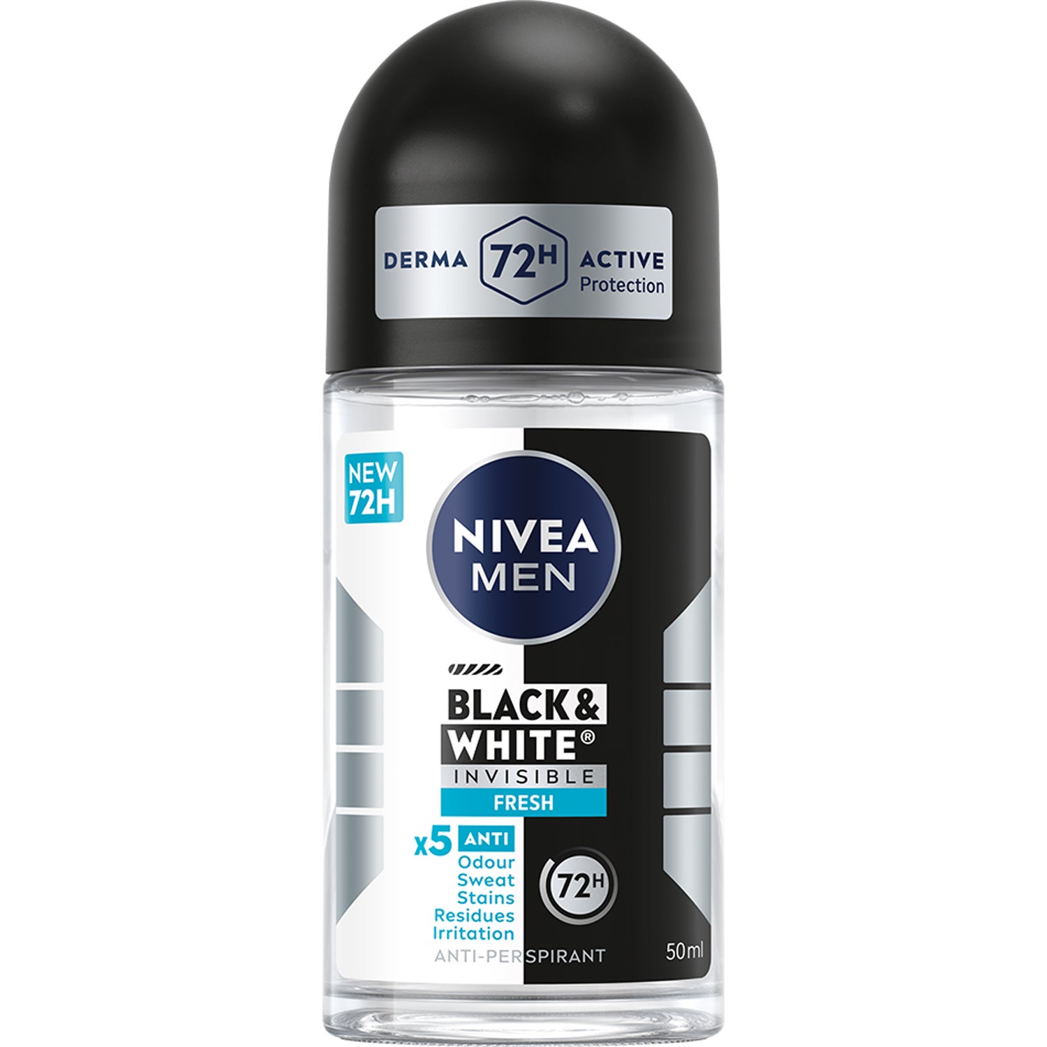 MEN Invisible Black & White, 50 ml Nivea Herrdeodorant