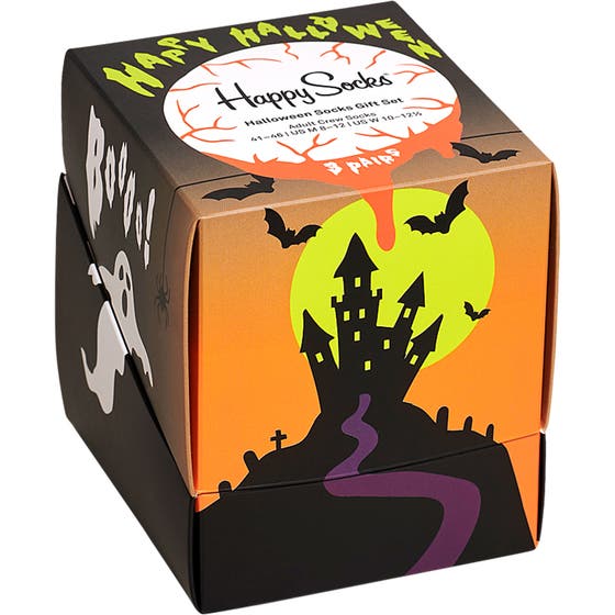 3-Pack Halloween Socks Gift Set