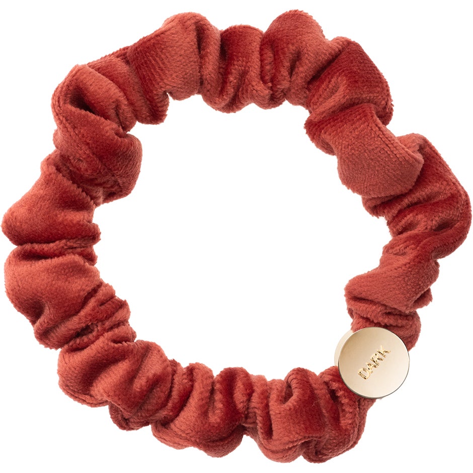 Dark Velvet Mini Scrunchie Dark Terracotta pcs 1