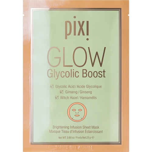 Pixi GLOW Glycolic Boost Sheet Masks