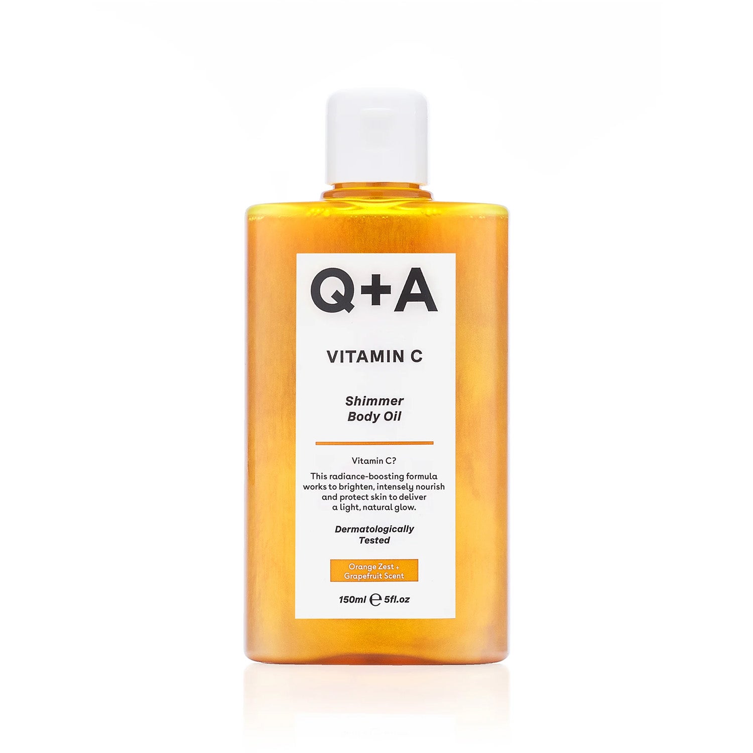Q+a Q+A Vitamin C Shimmer Body Oil 150 ml parfym