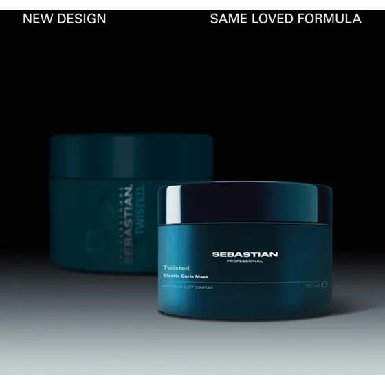 Twisted Elastic Curls Mask