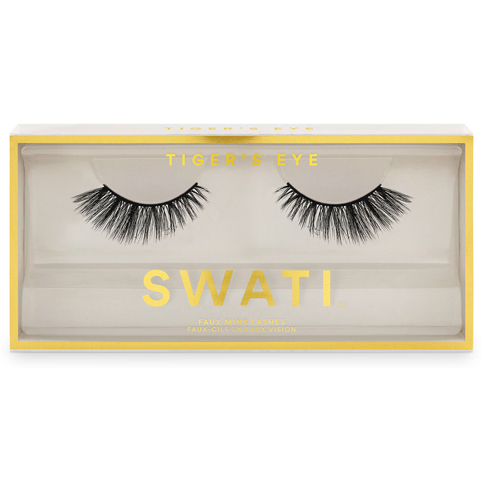 Faux Mink Lashes Tigers Eye, SWATI Cosmetics Lösögonfransar