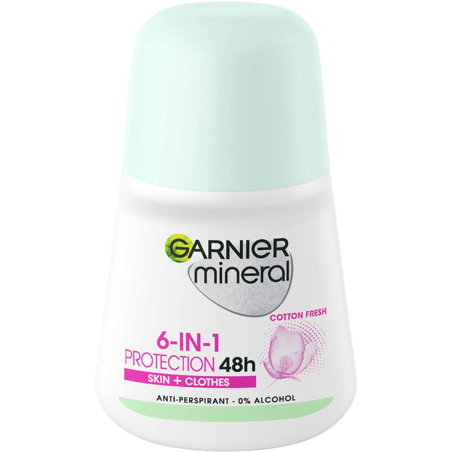 Mineral Invisible BlackWhite Colours, 50 ml Garnier Damdeodorant