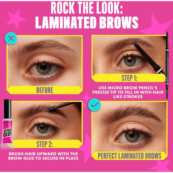 Micro Brow Pencil Ash Brown + Control Freak Eyebrow Gel