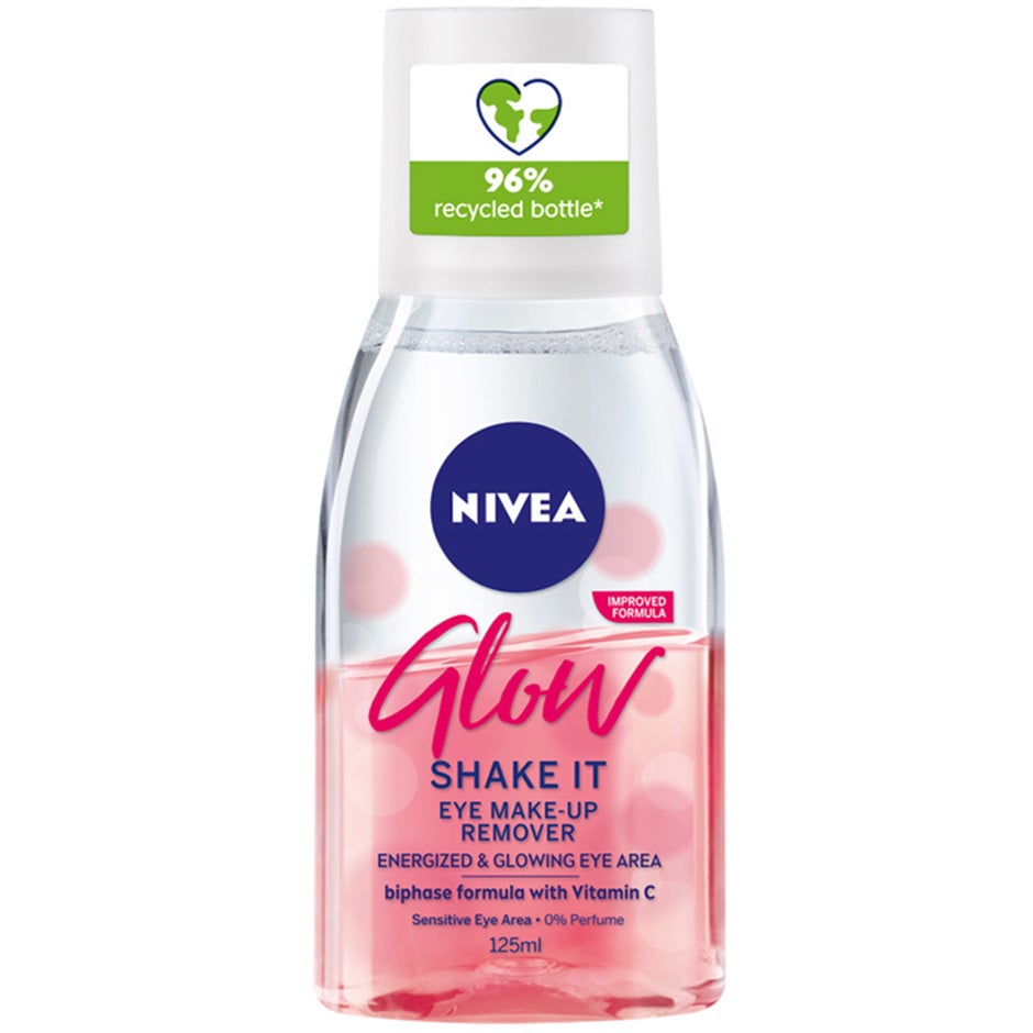 Glow Eye Make Up Remover, 125 ml Nivea Ansiktsrengöring