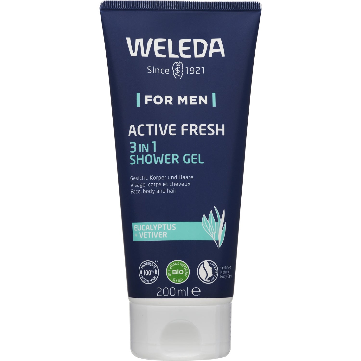 Weleda Men Active Fresh 3in1 Shower Gel - 200 ml