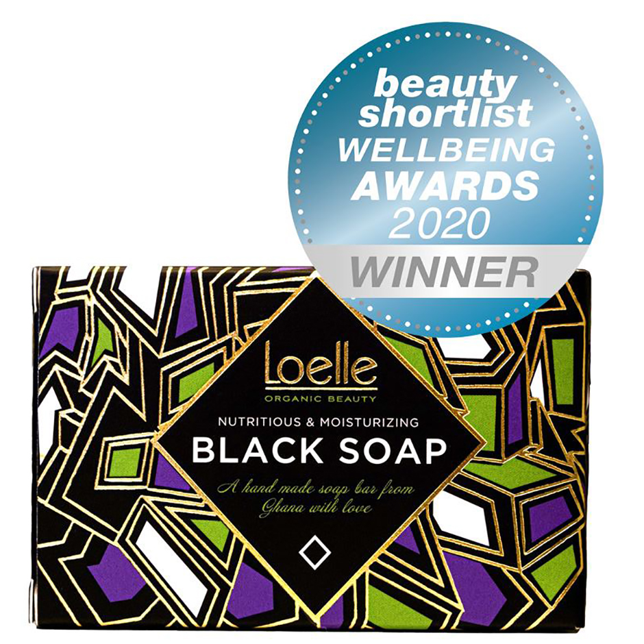 African Black Soap 125 g Loelle Tvål