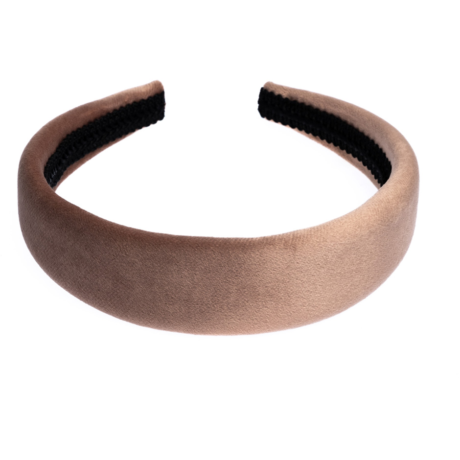 Dark Velvet Hair Band Broad Nougat Dark Velvet Hair Band Broad Nougat