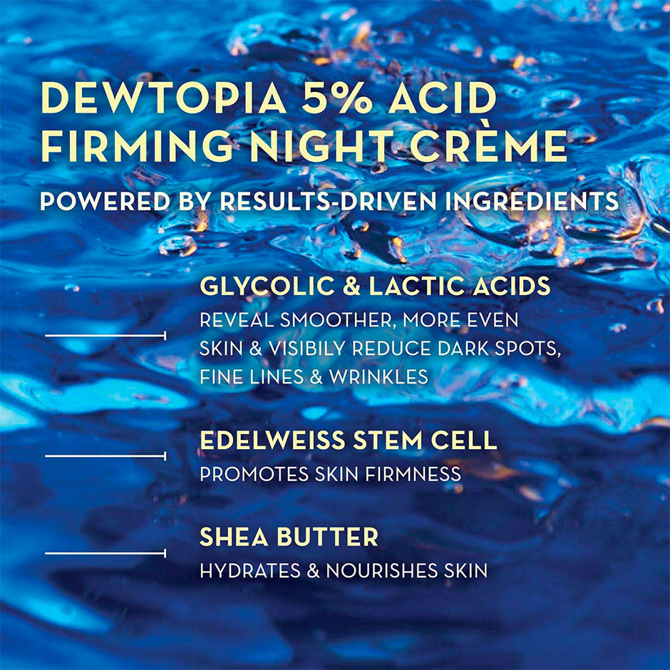 Transform Dewtopia 5% Acid Firming Night Crème