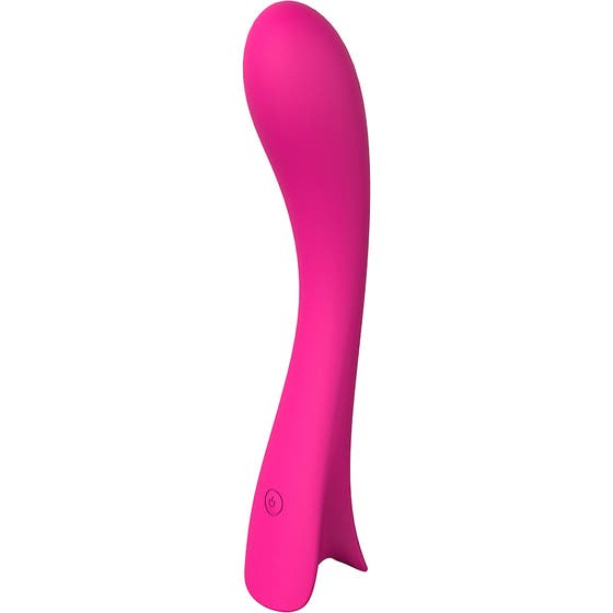 One-Hand Vibrating G-Spot Dildo