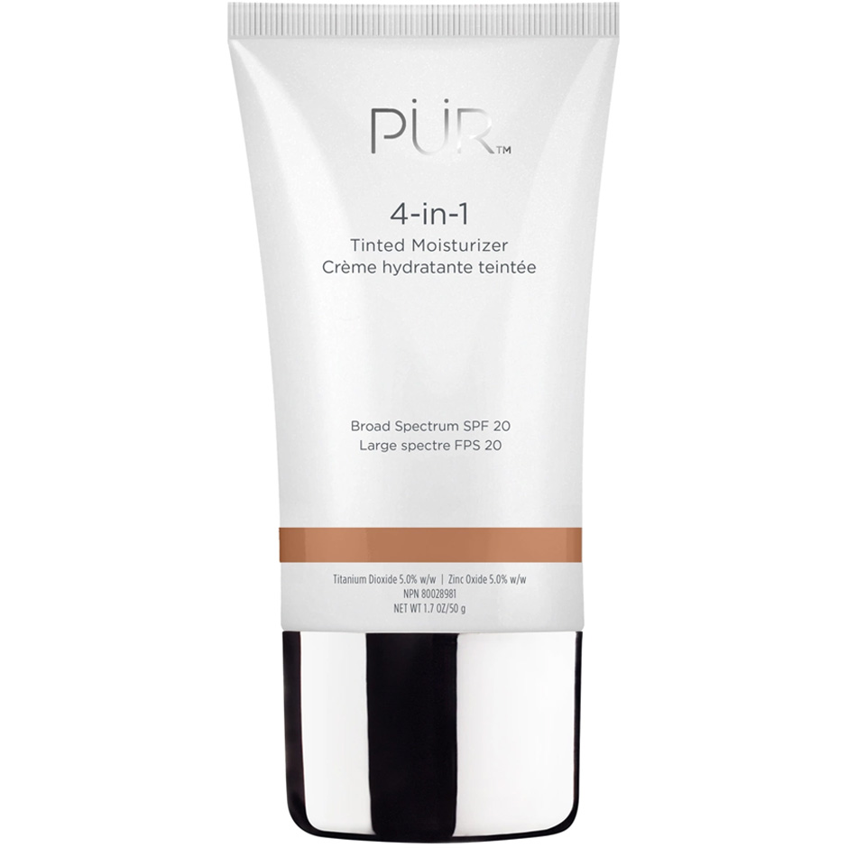 Mineral 4-in-1 Mineral Tinted Moisturizer, Tan 50 g PÜR Foundation