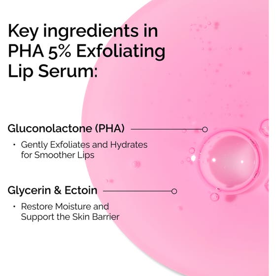 PHA 5% Exfoliating Lip Serum