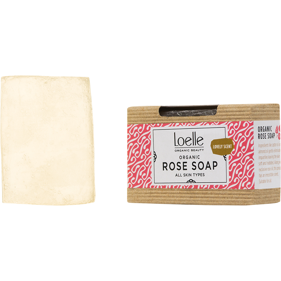 Rose Soap 75 g Loelle Tvål
