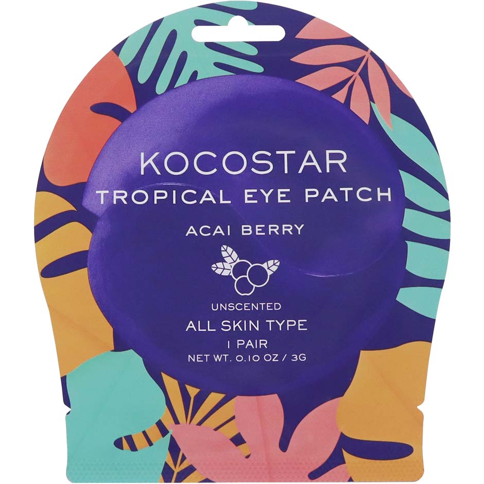 Tropical Eye Patch Acai Berry 1 pair, 11 g Kocostar Ögon