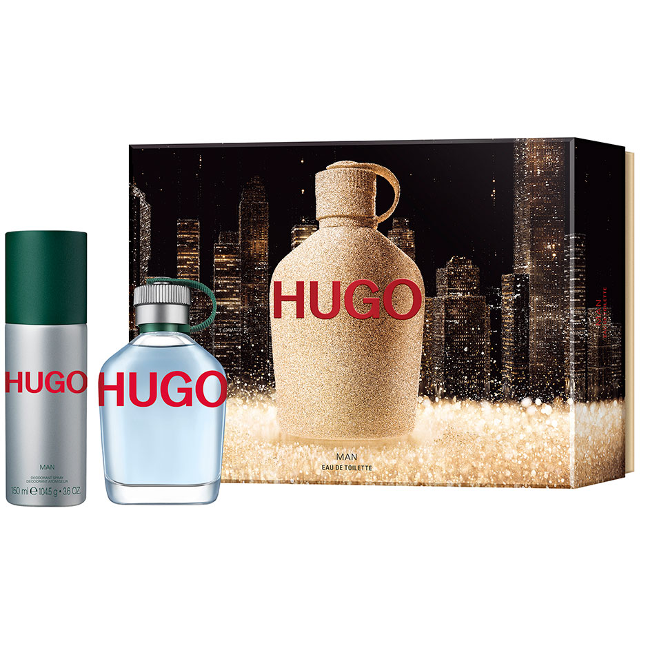 Hugo Man EdT Gift Set,  Hugo Boss Parfymset herr