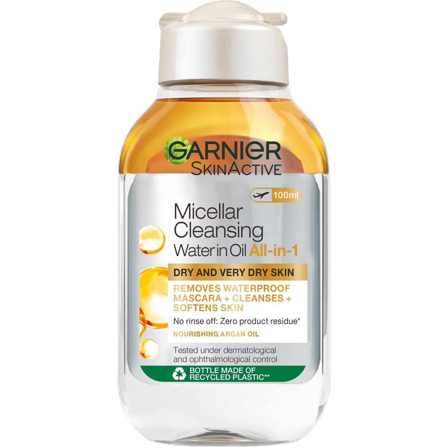 Skin Active Micellar Water-in-Oil