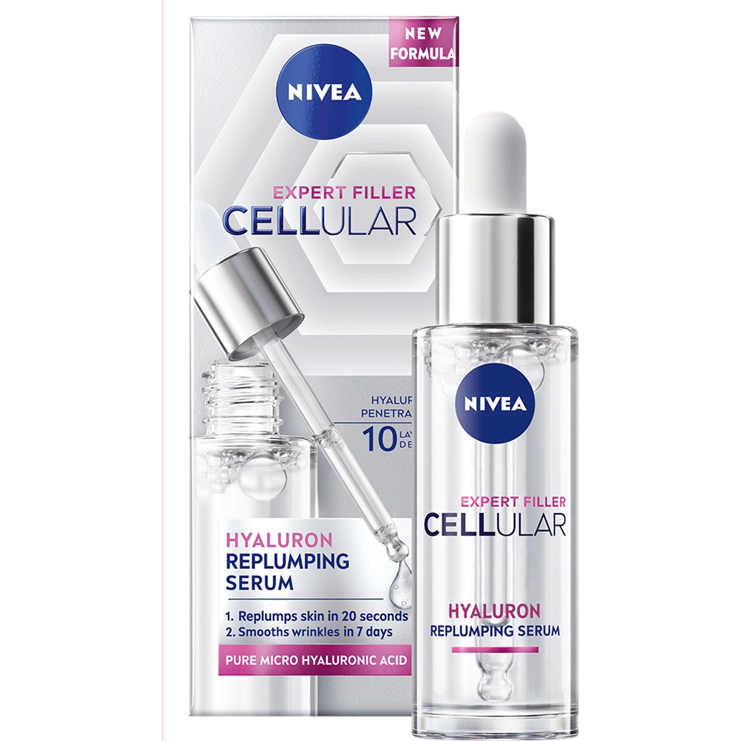 NIVEA Serum Cellular Expert Filler Hyaluron Replumping 30 ml