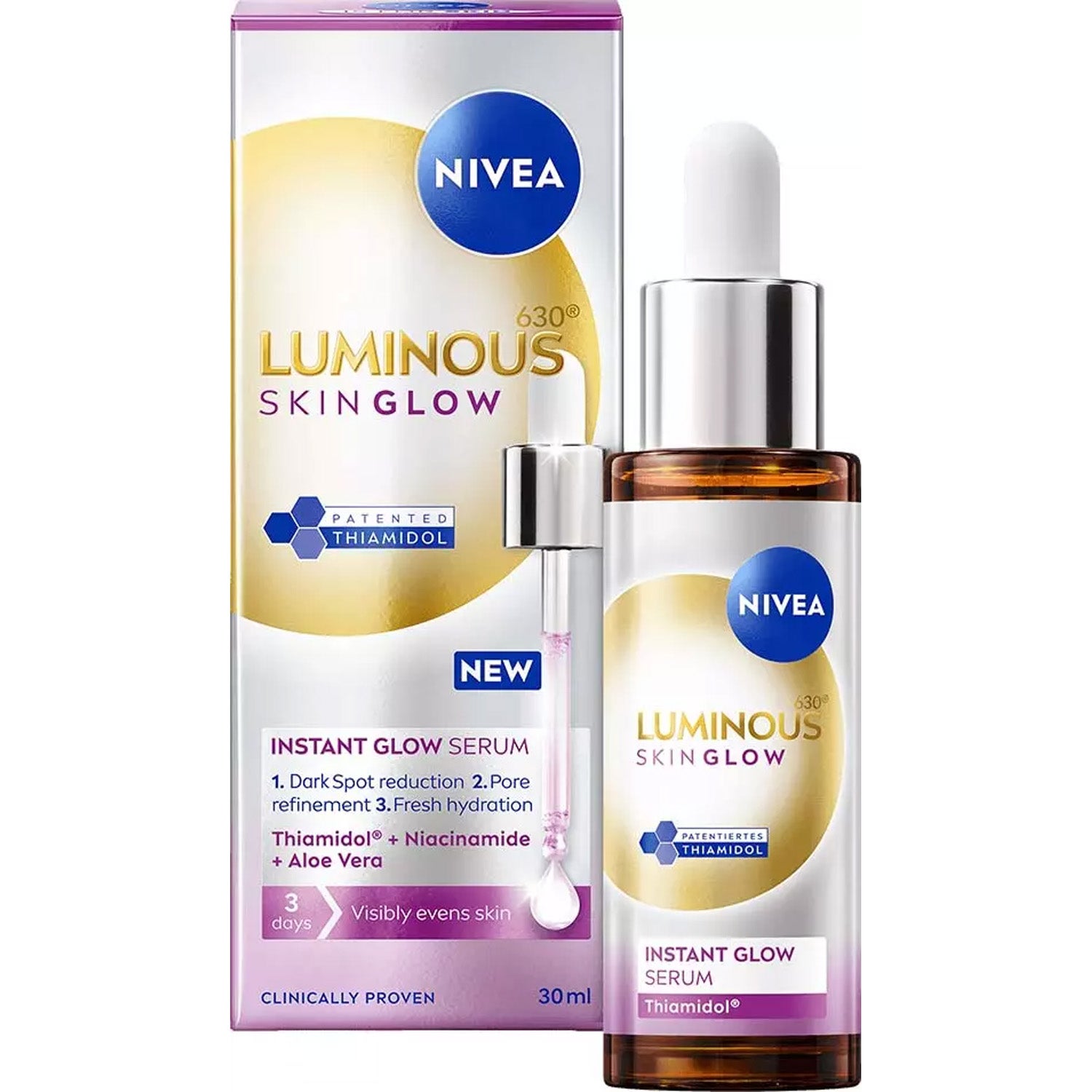 Nivea NIVEA Luminous630 Skin Glow Instant Glow 30 ml parfym