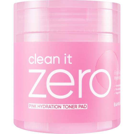 Clean It Zero Pink Hydration Toner Pad