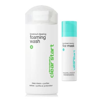 Clear Start Foaming Wash & Blackhead Clearing Fizz Mask