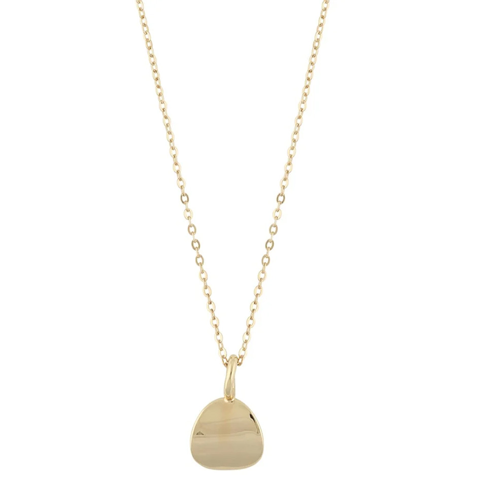 Nicki pendant neck 42  plain gold