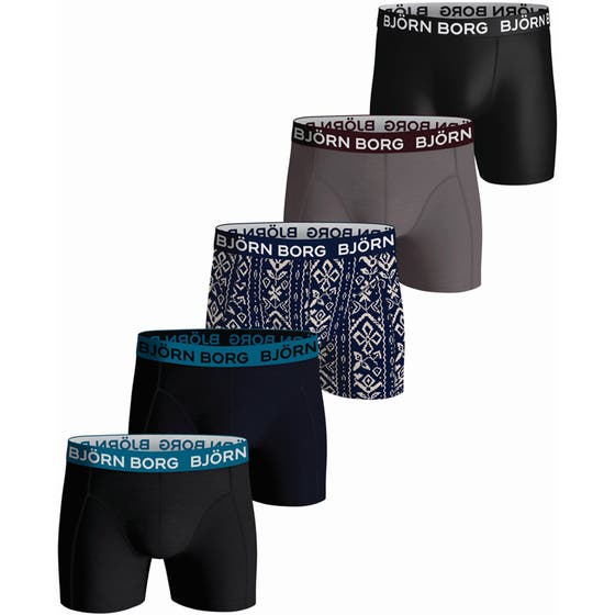 5 pk Cotton Stretch Boxer MP002