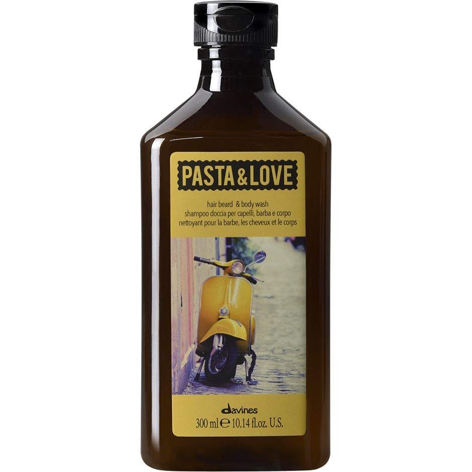 Pasta & Love Hair Beard & Body Wash, 300 ml Davines Schampo