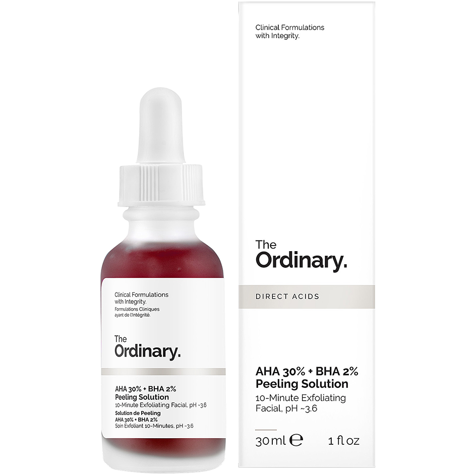 The Ordinary AHA 30% + BHA 2% Peeling Solution, 30 ml The Ordinary Ansiktspeeling