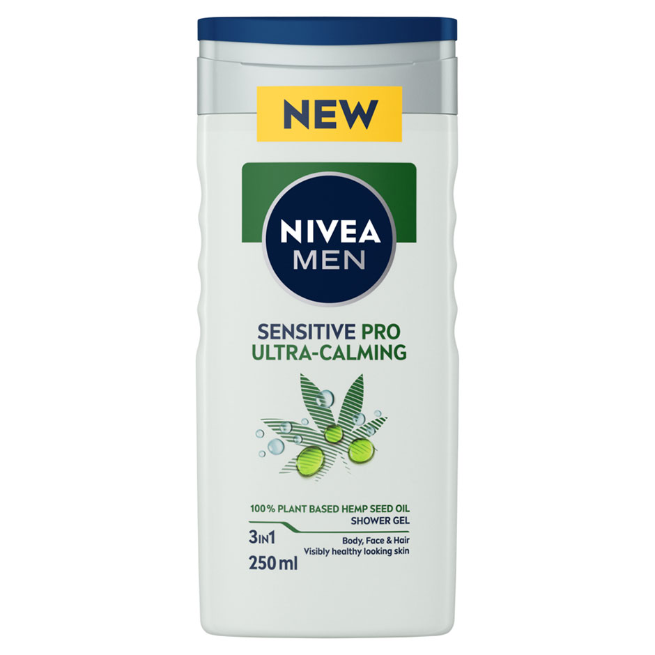 Sensitive Pro Ultra Calming Shower Gel, 250 ml Nivea Dusch & Bad för män