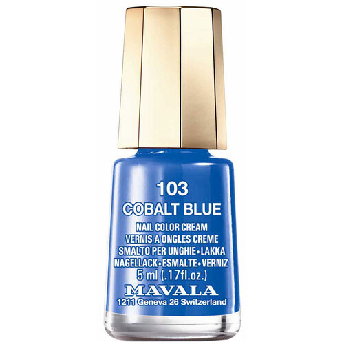 Mavala Nail Color Cream, 103 Cobalt Blue