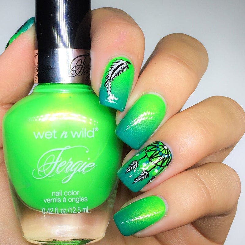 Ombre-naglar med Wet n Wild - Tutorial!