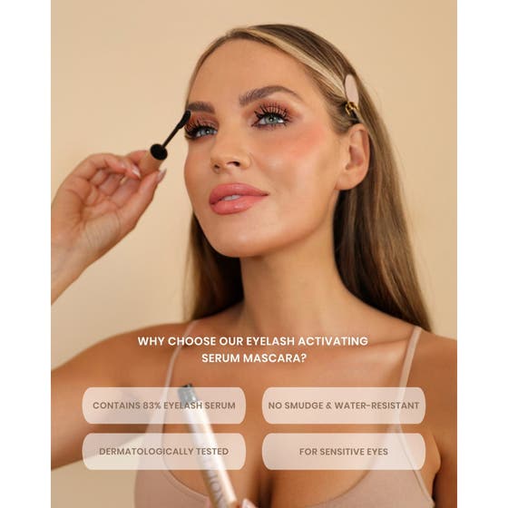 PowerLash Growth Serum Brown, Eyelash Growth Serum & Eyelash Curler