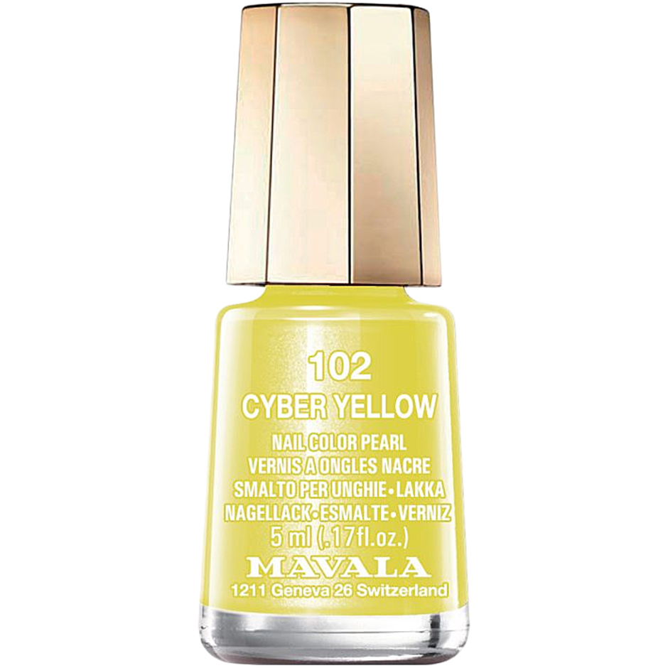 Mavala Nail Color Pearl, 102 Cyber Yellow, 5 ml Mavala Alla färger