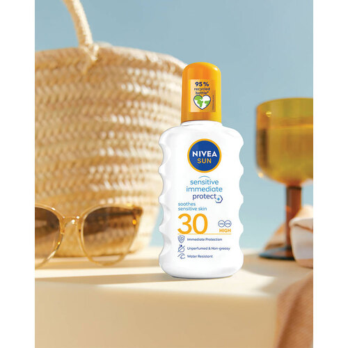 Nivea Sensitive Immediate Protect Soothing Sun Spray SPF 30