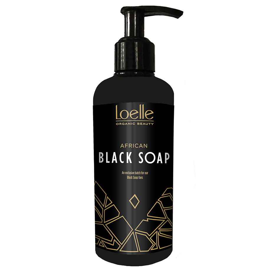 African Black Soap, 250 ml Loelle Bad- & Duschcreme