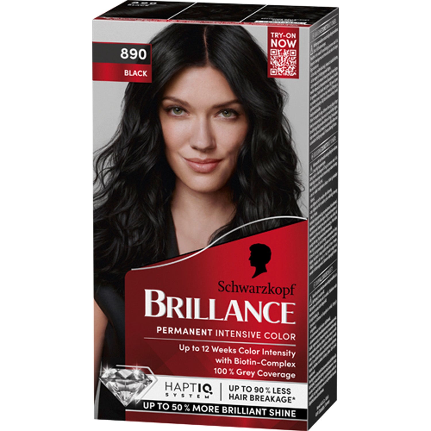 Schwarzkopf Brillance 890 Black - pcs 1