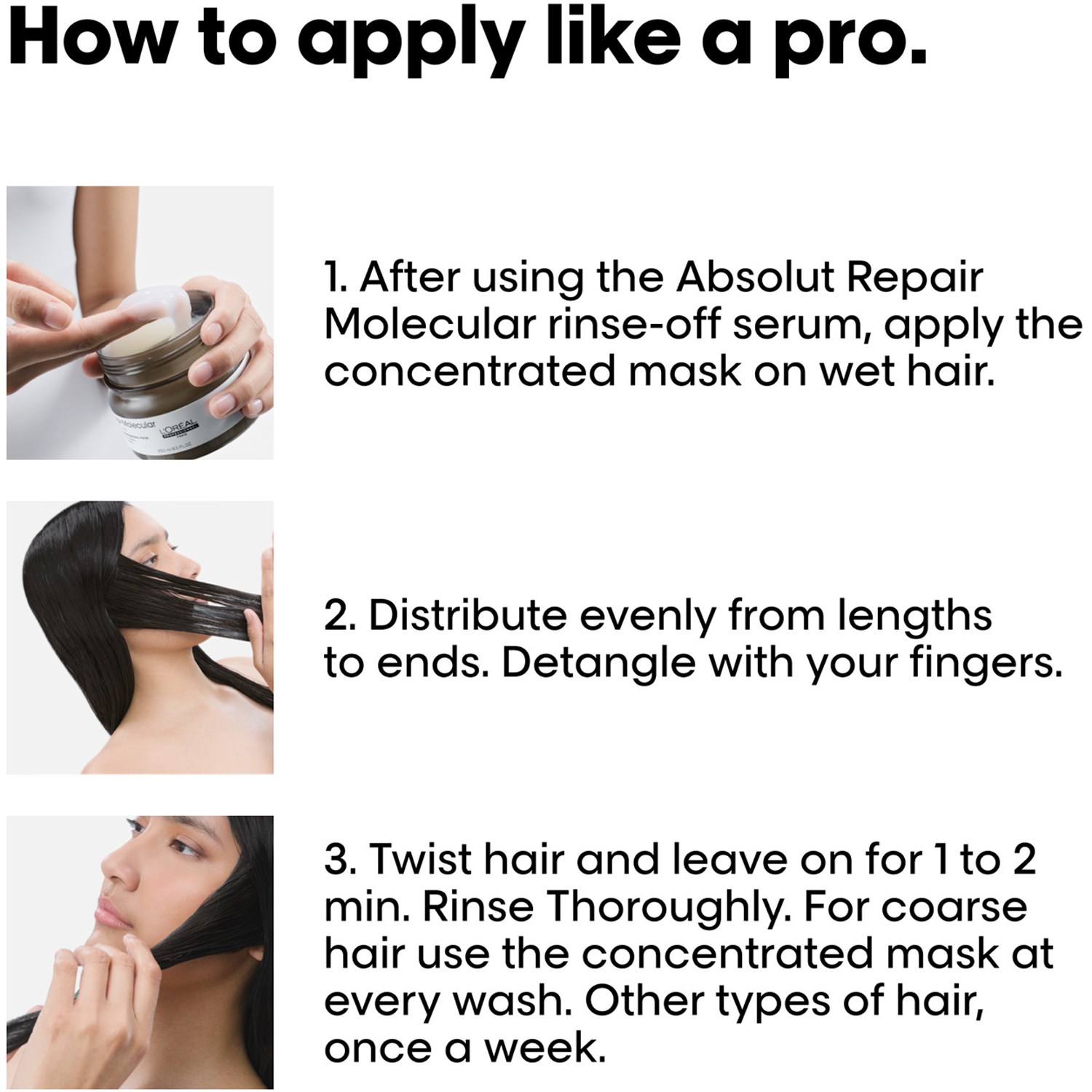 Absolut Repair Molecular Rinse-off Mask