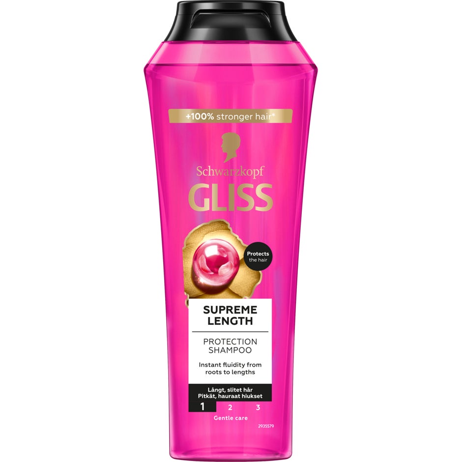 Schwarzkopf Gliss Protection Shampoo Supreme Length For Long Hair