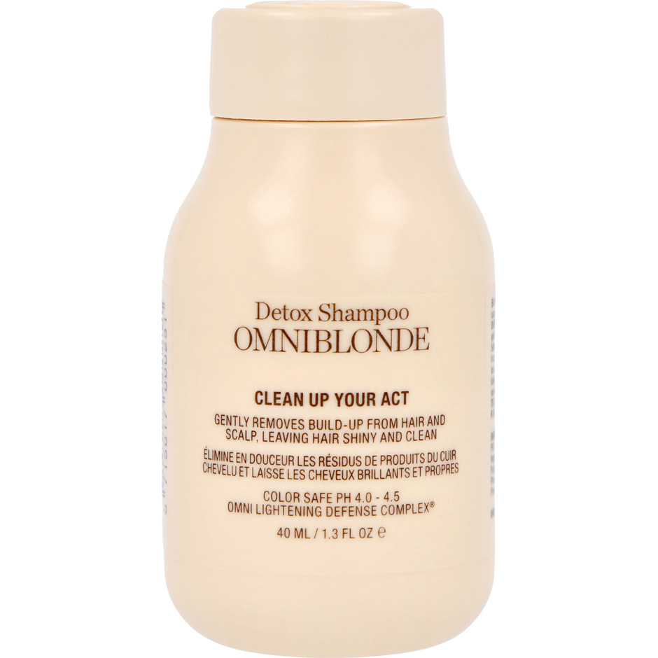 Clean Up Your Act Detox Shampoo, 40 ml Omniblonde Schampo