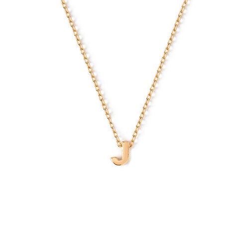 Orelia Gold Plated Initial J Necklace Giftbox