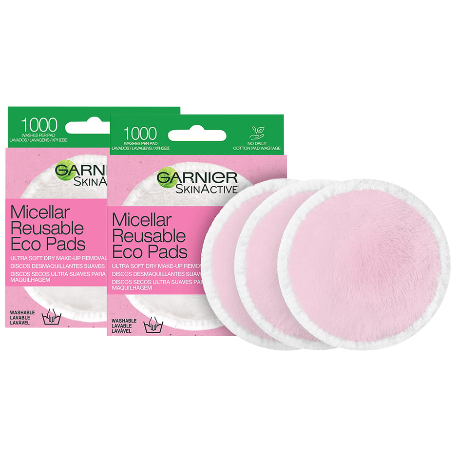 Reusable Eco Pads, Garnier Set / Boxar