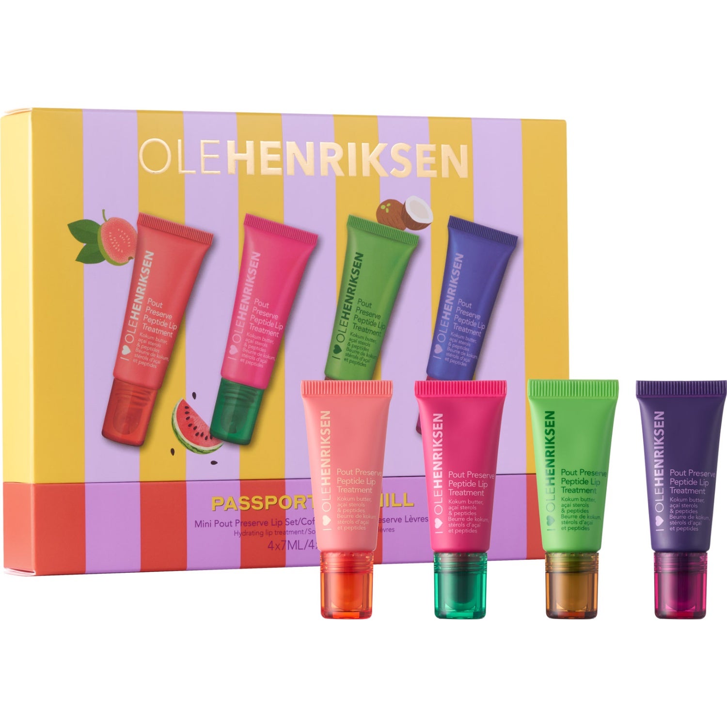 Ole Henriksen Ole Henriksen Mini Chiller Pout Preserve Lip Treatment Set 4x 7ml - 28 ml parfym