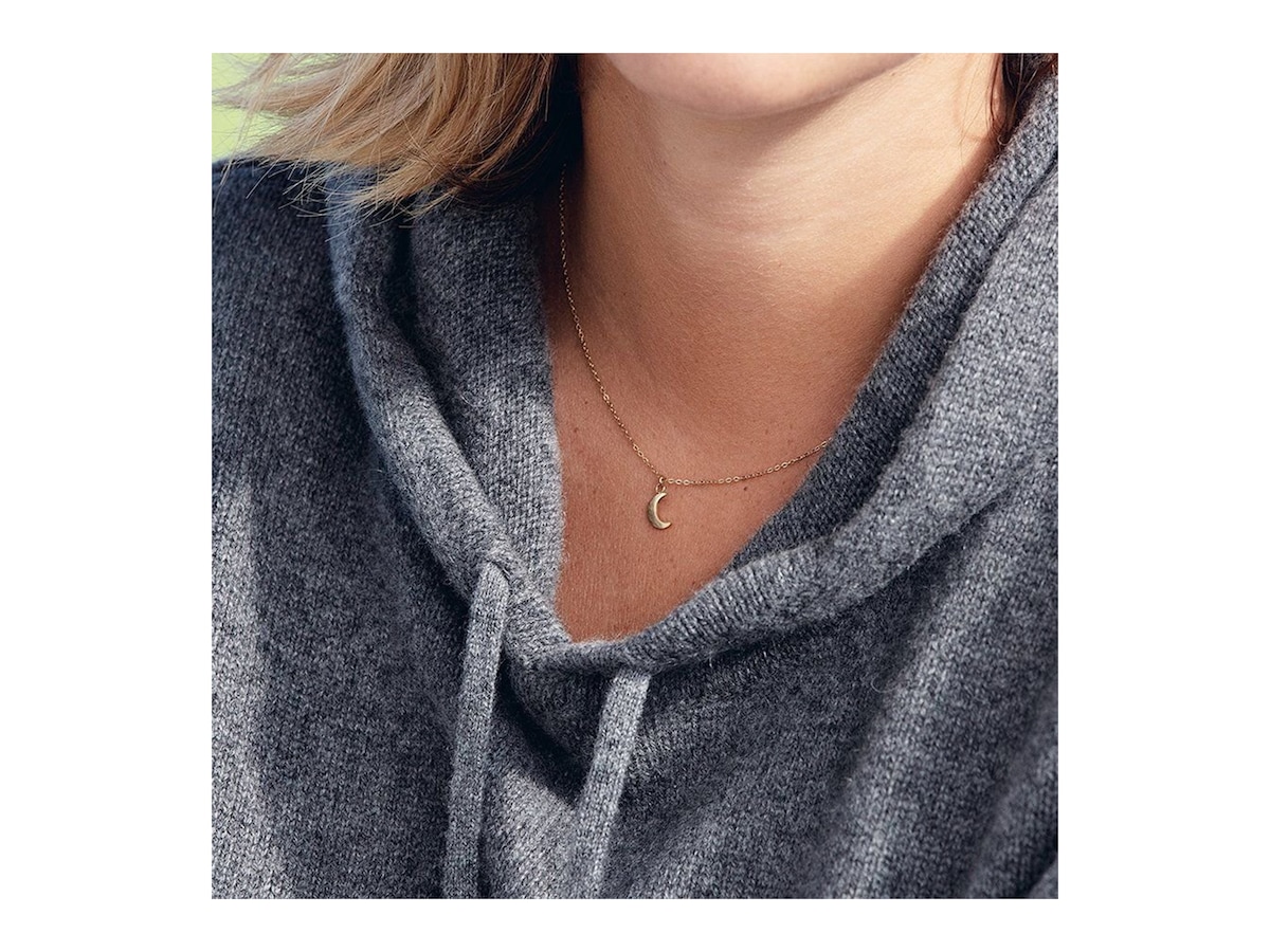 Bright Night Short Gold Necklace