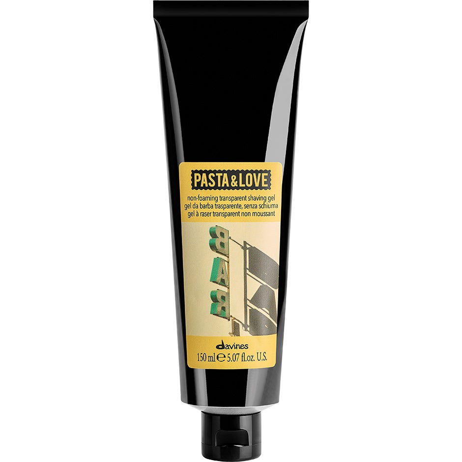 Davines Pasta Love non-foaming transparent shaving gel