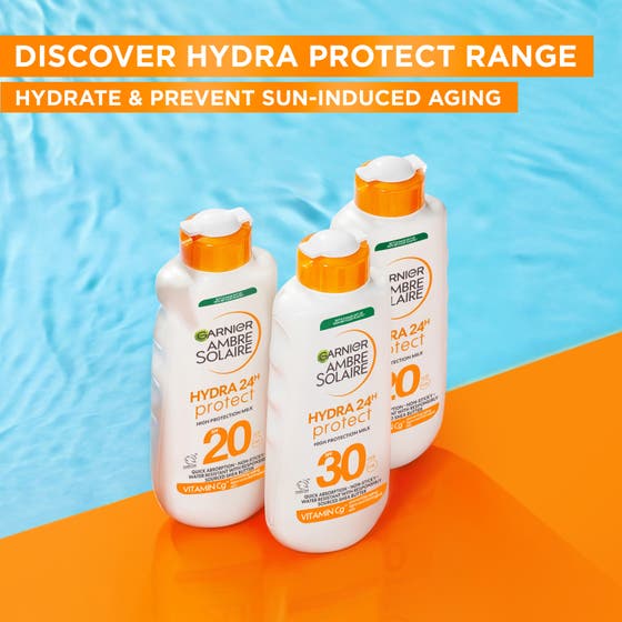 Ambre Solaire Hydra 24H Protect Sun Protecting Milk SPF20