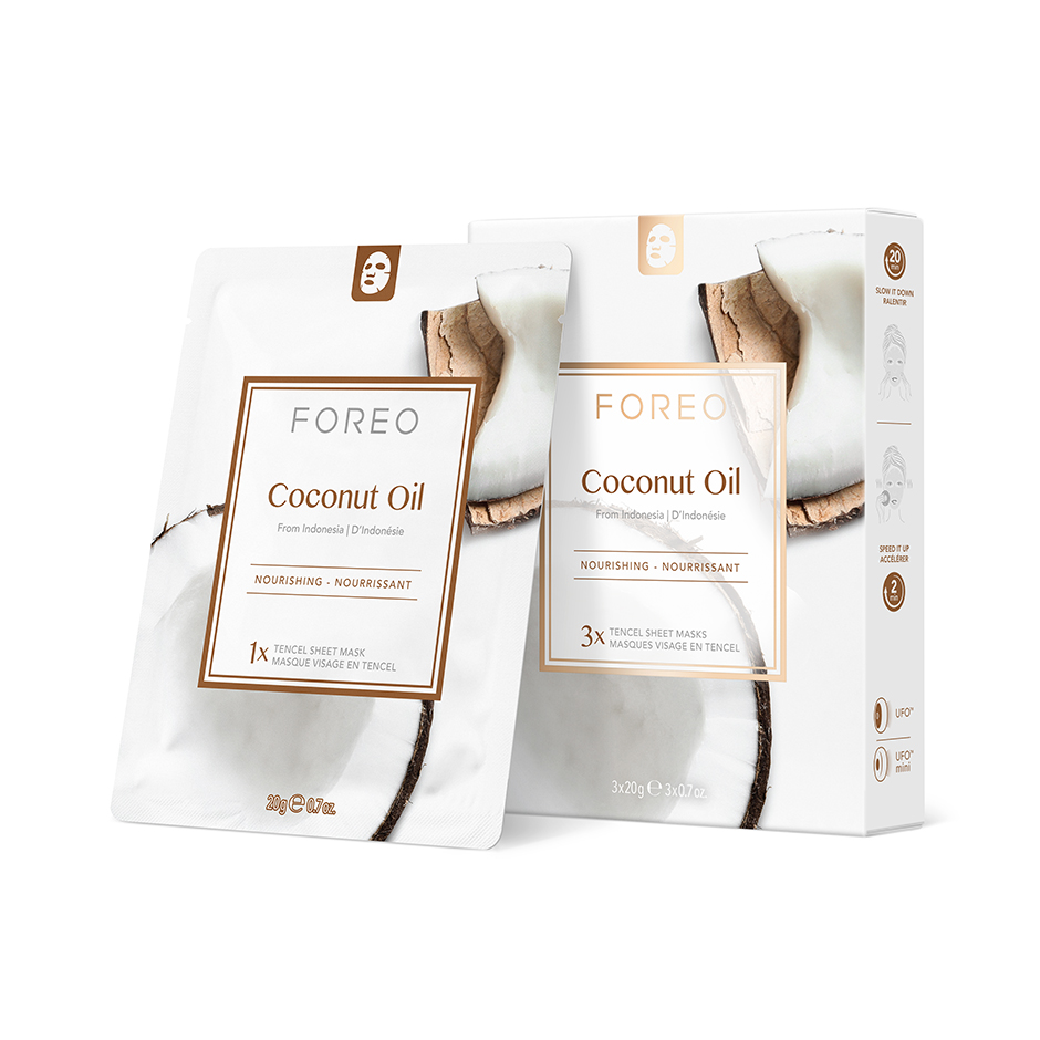 Farm To Face Coconut Oil x 3, 20 g Foreo Sheet Masks