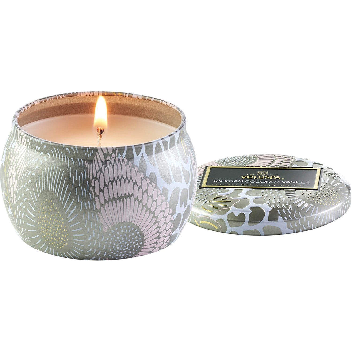 Voluspa Voluspa Mini Tin Candle Tahitian Coconut Vanilla - 113 g parfym