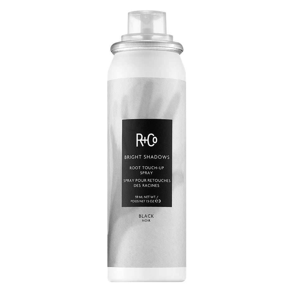 R+Co Bright Shadows Root Touch-Up Spray Black - 59 ml